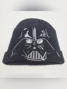 Lucasfilm Star Wars Darth Vader Boys Winter Beanie Hat Black OS